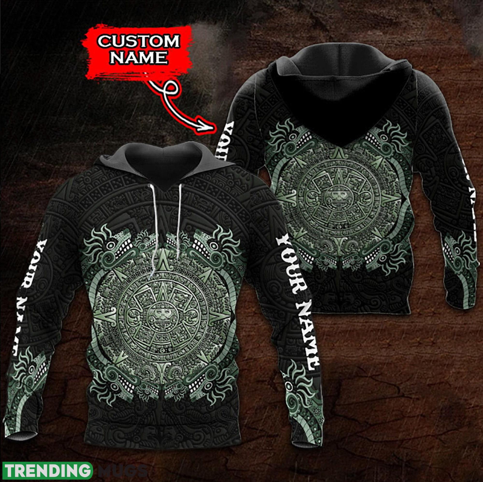 Custom Name Aztec Tribal Pattern 3D All Over Print Hoodie For Mens - Custom Name Aztec Tribal Pattern 3D All Over Print Hoodie Size S-5XL_1 Custom Name Aztec Tribal Pattern 3D All Over Print Hoodie For Mens - Custom Name Aztec Tribal Pattern 3D All Over Print Hoodie Size S-5XL_1