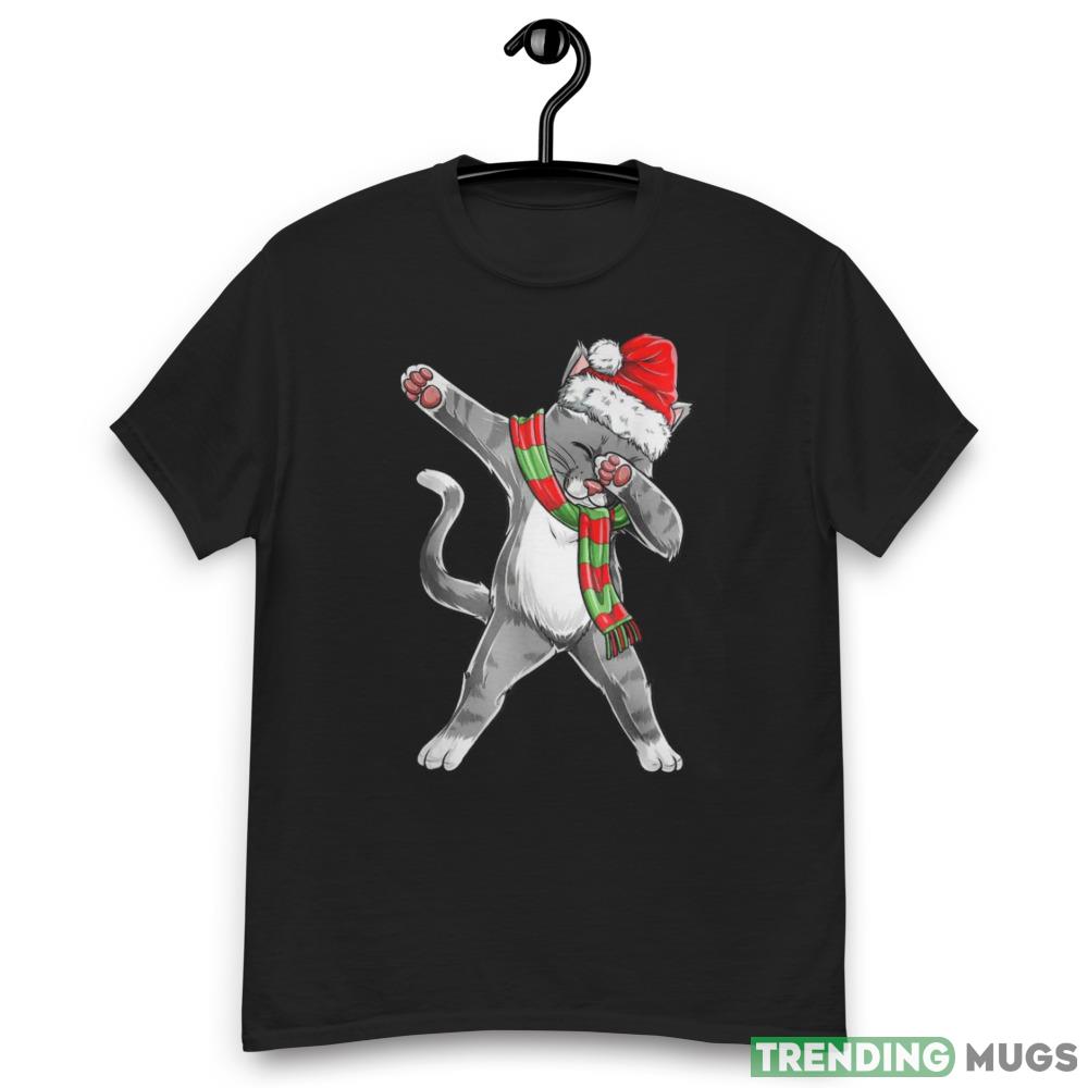 Dabbing Cat Santa Christmas Sweatshirt Catmas Xmas Gift Dark Shirt Dabbing Cat Santa Christmas Sweatshirt Catmas Xmas Gift Dark Shirt