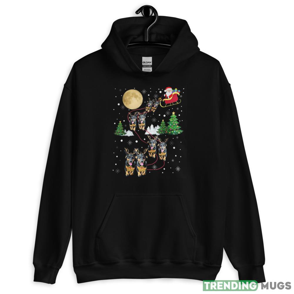 Dachshund Reindeer Christmas Sweatshirt Dark Shirt Dachshund Reindeer Christmas Sweatshirt Dark Shirt