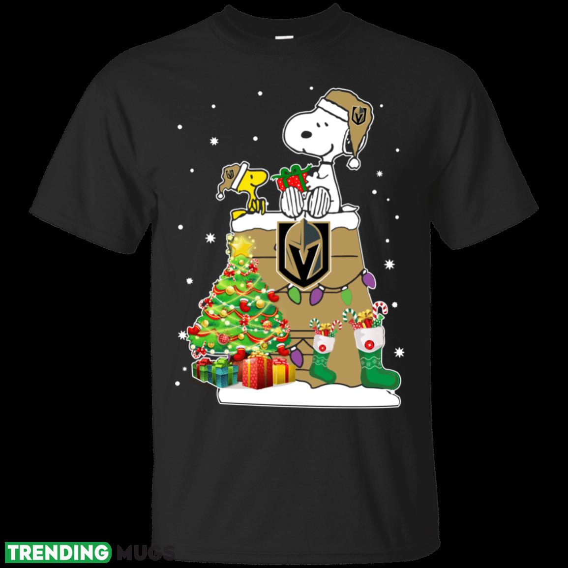 Discover Cool Golden Knights Snoopy - Discover Cool Golden Knights Snoopy _ Woodstock Christmas Shirt Cotton Shirt_1 Discover Cool Golden Knights Snoopy - Discover Cool Golden Knights Snoopy _ Woodstock Christmas Shirt Cotton Shirt_1