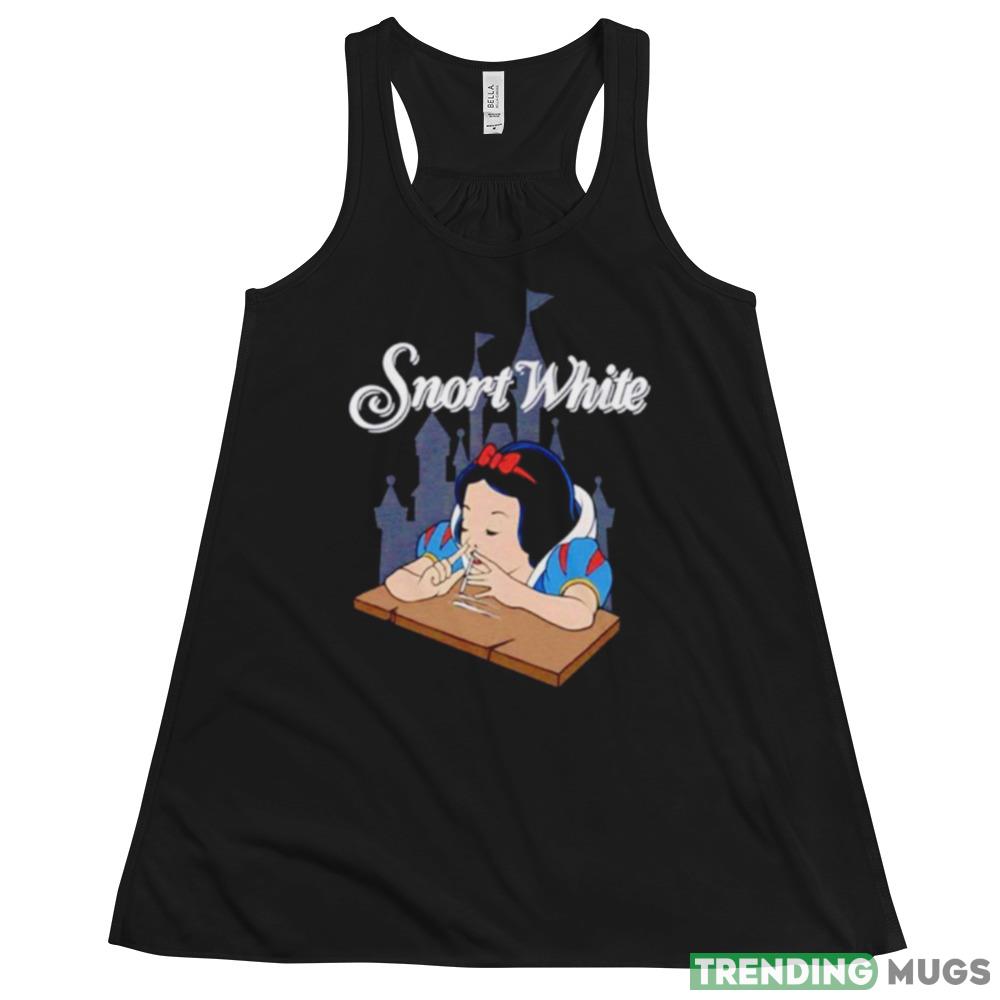 Disney Snow White Snort white shirt Dark Shirt Disney Snow White Snort white shirt Dark Shirt
