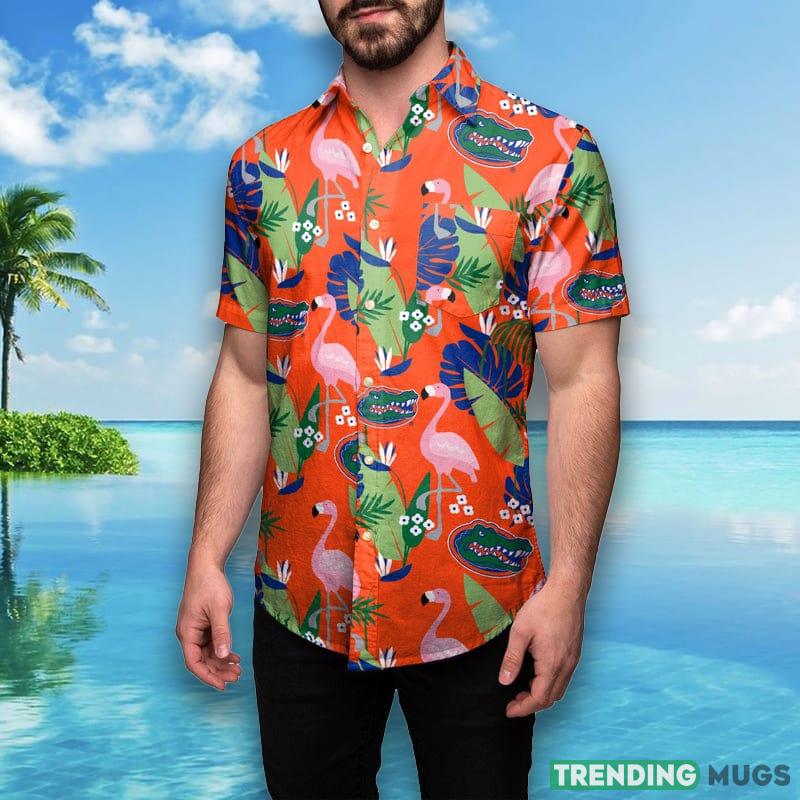 Florida Gators NCAA Mens Floral Hawaiian Shirt Hawaiian Shirt Florida Gators NCAA Mens Floral Hawaiian Shirt Hawaiian Shirt