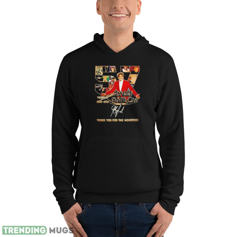 Gifts 57 Years 1964 2021 Barry Manilow Thank You For The Memories Shirt Dark Shirt Gifts 57 Years 1964 2021 Barry Manilow Thank You For The Memories Shirt Dark Shirt