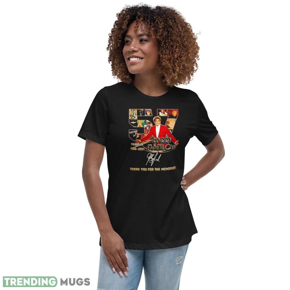 Gifts 57 Years 1964 2021 Barry Manilow Thank You For The Memories Shirt Dark Shirt Gifts 57 Years 1964 2021 Barry Manilow Thank You For The Memories Shirt Dark Shirt