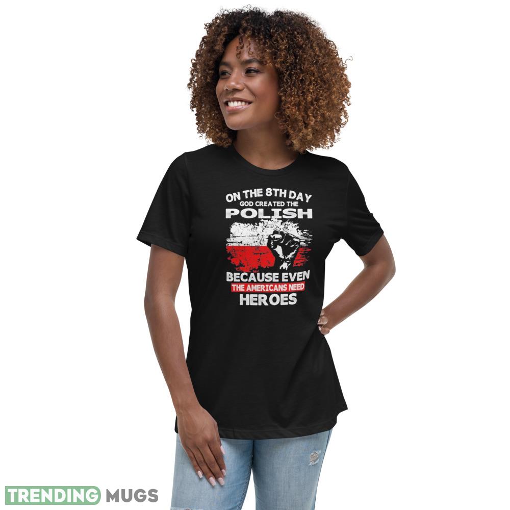 Gifts On The 8th Day God Created The Police Because Even The Americans Need Her Oes Shirt Dark Shirt Gifts On The 8th Day God Created The Police Because Even The Americans Need Her Oes Shirt Dark Shirt