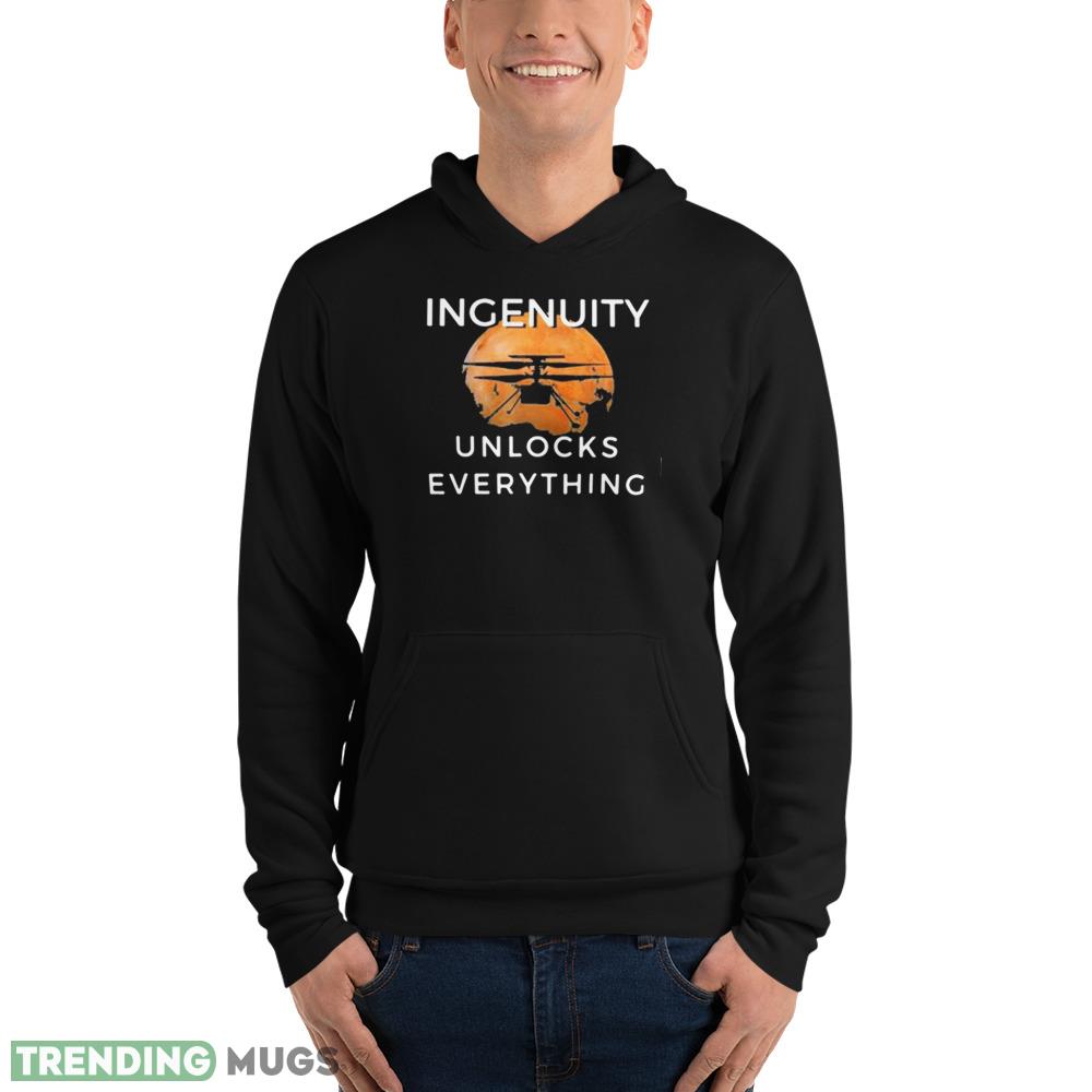 Great Ingenuity Unlocks Everything Perseverance Rover Nasa Shirt Dark Shirt Great Ingenuity Unlocks Everything Perseverance Rover Nasa Shirt Dark Shirt