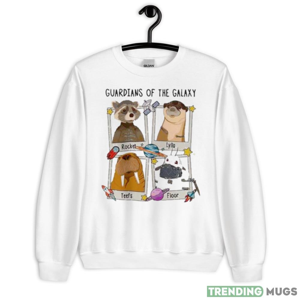 Guardians of the Galaxy 2023 Rocket and Friends T Shirt For Marvel Fans T Shirt - 18000 Unisex Heavy Blend Crewneck Sweatshirt Guardians of the Galaxy 2023 Rocket and Friends T Shirt For Marvel Fans T Shirt - 18000 Unisex Heavy Blend Crewneck Sweatshirt