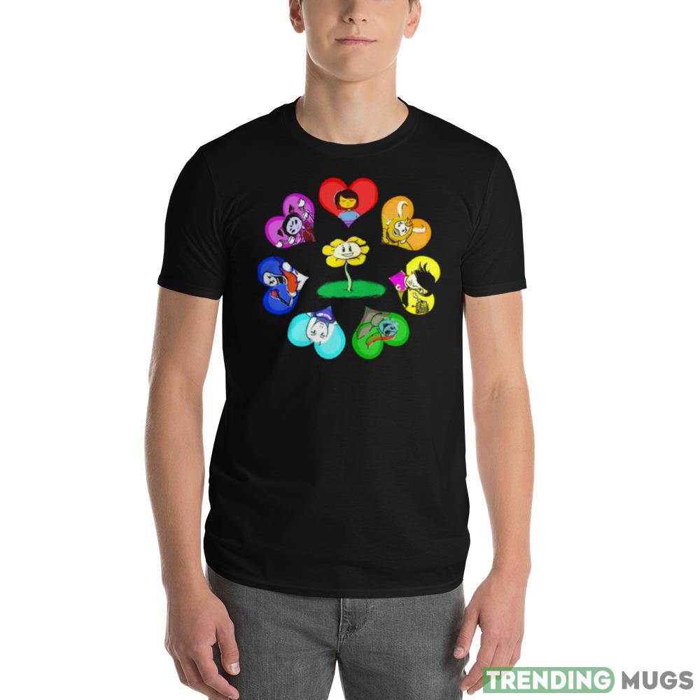 Hearts With Characters Undertale shirt Dark Shirt Hearts With Characters Undertale shirt Dark Shirt