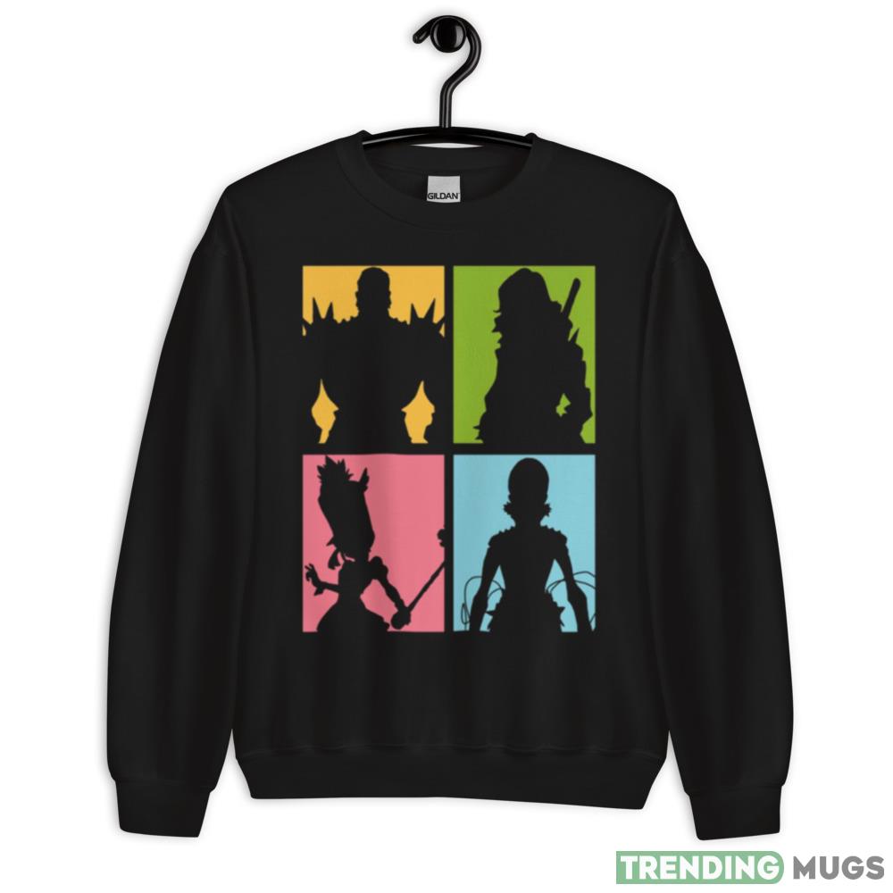 Honnoji Academy Elite Four Kill La Kill Design Shirt - 18000 Unisex Heavy Blend Crewneck Sweatshirt Honnoji Academy Elite Four Kill La Kill Design Shirt - 18000 Unisex Heavy Blend Crewneck Sweatshirt