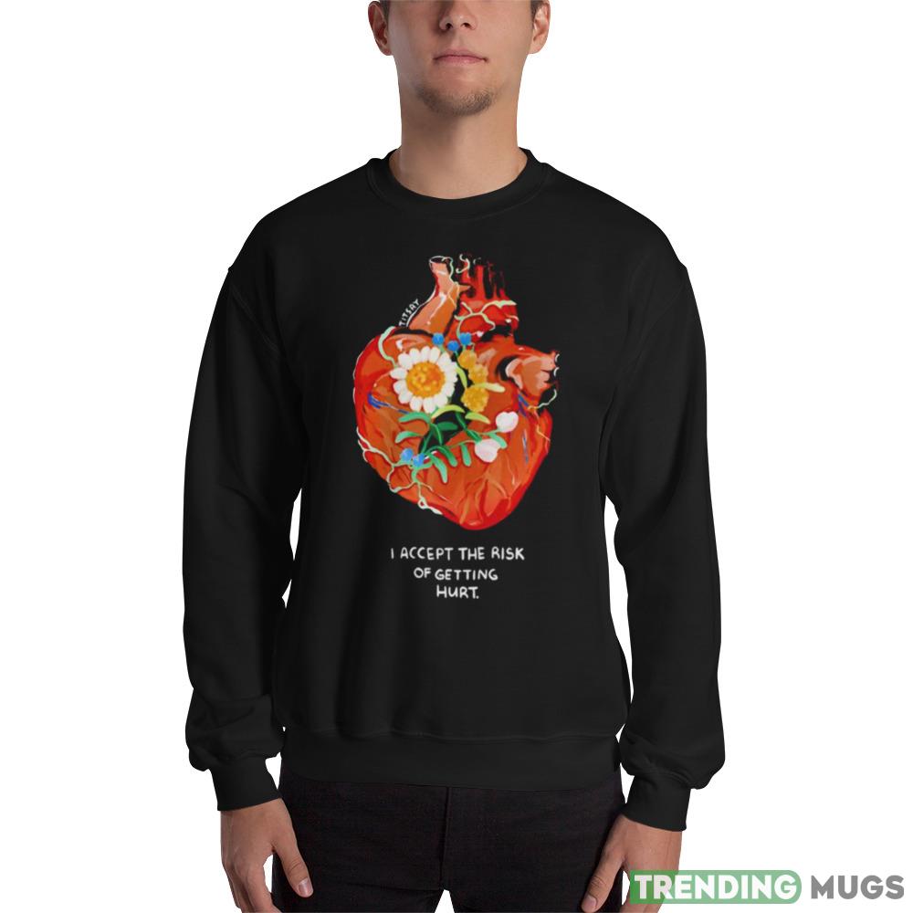 I accept the risk of getting hurt Graphics Shirt For Men And Women - 18000 Unisex Heavy Blend Crewneck Sweatshirt I accept the risk of getting hurt Graphics Shirt For Men And Women - 18000 Unisex Heavy Blend Crewneck Sweatshirt
