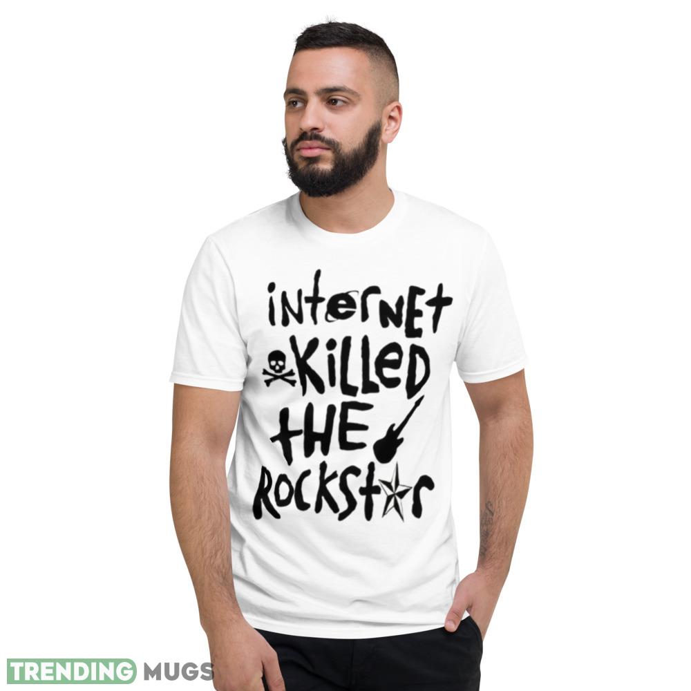 Internet Killed The Rockstar Blink 182 shirt Light Shirt Internet Killed The Rockstar Blink 182 shirt Light Shirt