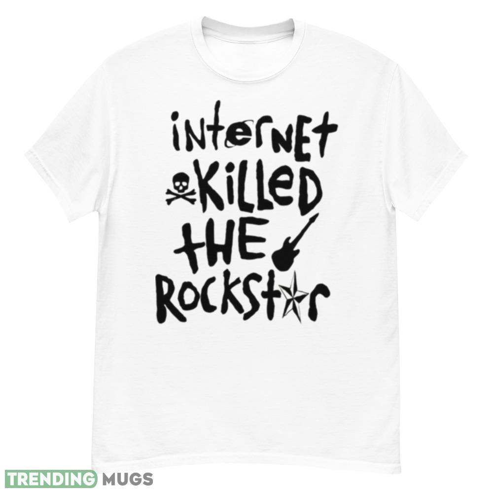 Internet Killed The Rockstar Blink 182 shirt Light Shirt Internet Killed The Rockstar Blink 182 shirt Light Shirt