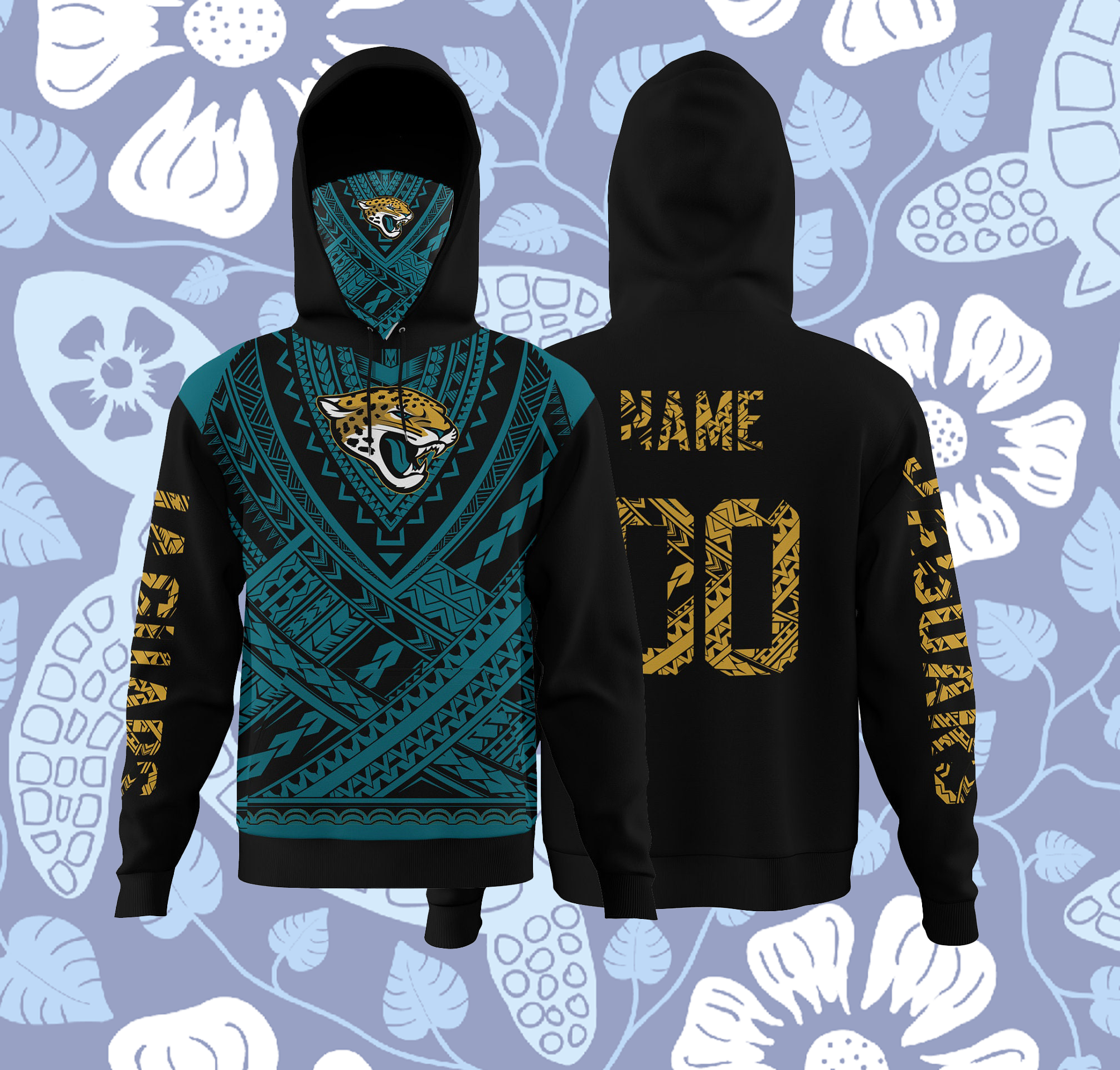 Jacksonville Jaguars Hoodies Jaguars Fan Hoodie Polynesian Design Hoodie Custom Name Print Hoodie Jacksonville Sweat Shirt Hoodies - 210523-100705 Jacksonville Jaguars Hoodies Jaguars Fan Hoodie Polynesian Design Hoodie Custom Name Print Hoodie Jacksonville Sweat Shirt Hoodies - 210523-100705
