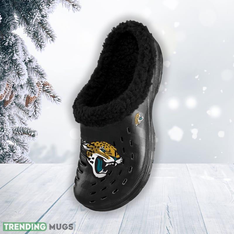 Jacksonville Jaguars NFL Men And Women Sherpa Lined Buffalo Check Clog For Fans Clog Shoes Jacksonville Jaguars NFL Men And Women Sherpa Lined Buffalo Check Clog For Fans Clog Shoes