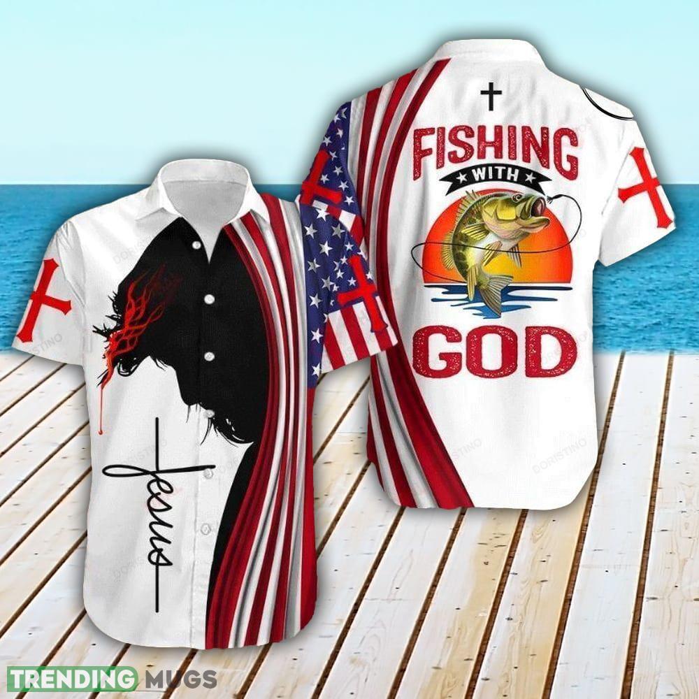 Jesus Bible Fishing With God American Flags 4th Of July Independence Day Limited Edition Printed 3D Hawaiian Shirt - Jesus Bible Fishing With God American Flags 4th Of July Independence Day Limited Edition Hawaiian Shirt Jesus Bible Fishing With God American Flags 4th Of July Independence Day Limited Edition Printed 3D Hawaiian Shirt - Jesus Bible Fishing With God American Flags 4th Of July Independence Day Limited Edition Hawaiian Shirt