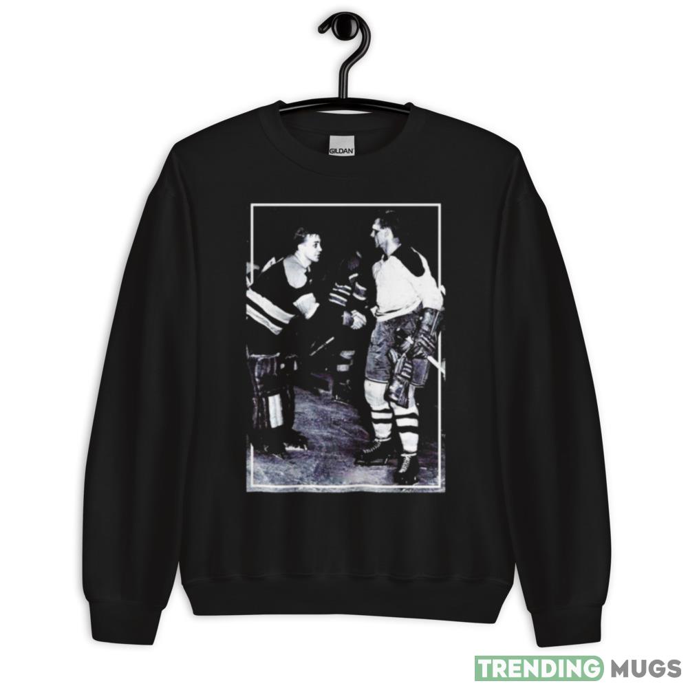 Jim Henry of the Bruins congratulates Maurice Richard shirt - 18000 Unisex Heavy Blend Crewneck Sweatshirt Jim Henry of the Bruins congratulates Maurice Richard shirt - 18000 Unisex Heavy Blend Crewneck Sweatshirt