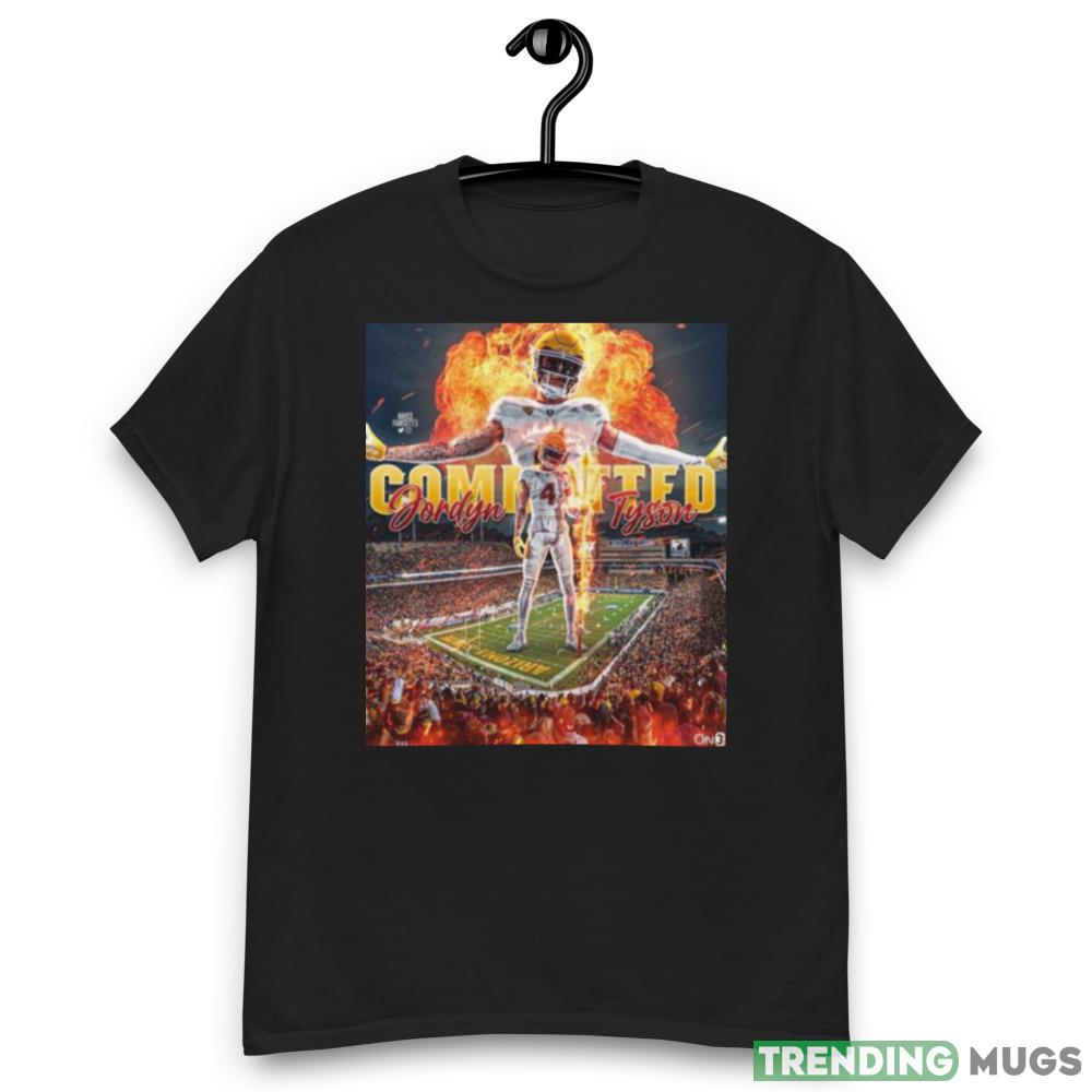 Jordyn Tyson Has Committed To Arizona State Design Shirt Dark Shirt Jordyn Tyson Has Committed To Arizona State Design Shirt Dark Shirt