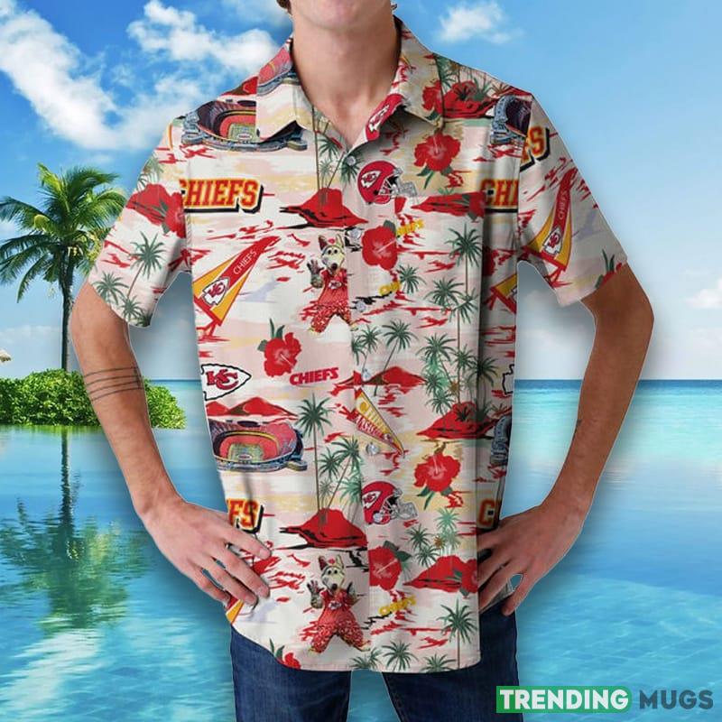 Kansas City Chiefs NFL Mens Thematic Stadium Print Hawaiian Shirt Hawaiian Shirt Kansas City Chiefs NFL Mens Thematic Stadium Print Hawaiian Shirt Hawaiian Shirt