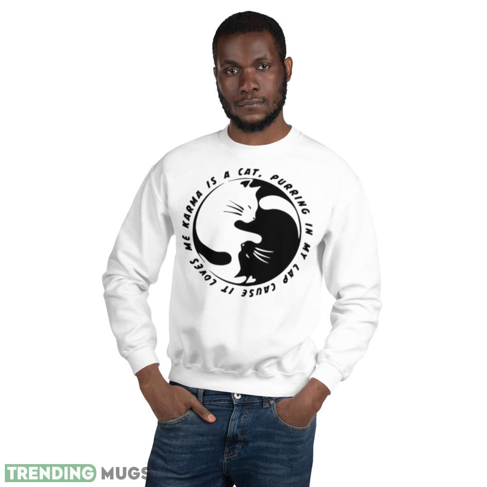 Karma Is A Cat Taylor shirt - 18000 Unisex Heavy Blend Crewneck Sweatshirt Karma Is A Cat Taylor shirt - 18000 Unisex Heavy Blend Crewneck Sweatshirt