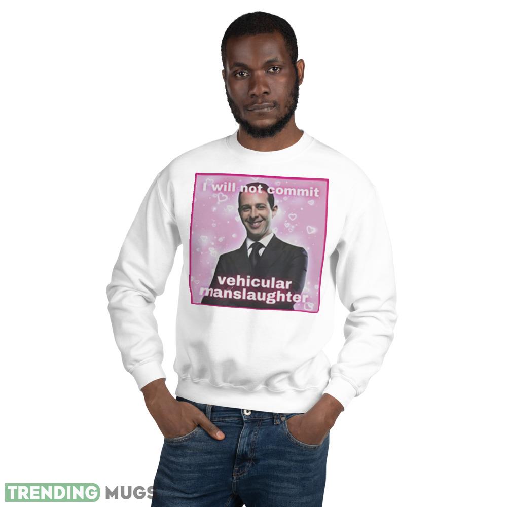 Kendall Roy I will not commit vehicular manslaughter shirt - 18000 Unisex Heavy Blend Crewneck Sweatshirt Kendall Roy I will not commit vehicular manslaughter shirt - 18000 Unisex Heavy Blend Crewneck Sweatshirt