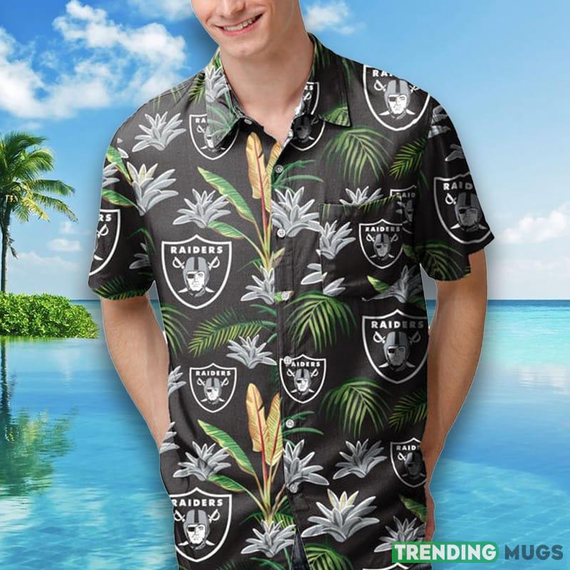 Las Vegas Raiders NFL Mens Victory Vacay Hawaiian Shirt Hawaiian Shirt Las Vegas Raiders NFL Mens Victory Vacay Hawaiian Shirt Hawaiian Shirt