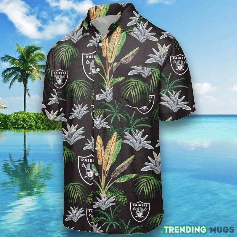 Las Vegas Raiders NFL Mens Victory Vacay Hawaiian Shirt Hawaiian Shirt Las Vegas Raiders NFL Mens Victory Vacay Hawaiian Shirt Hawaiian Shirt