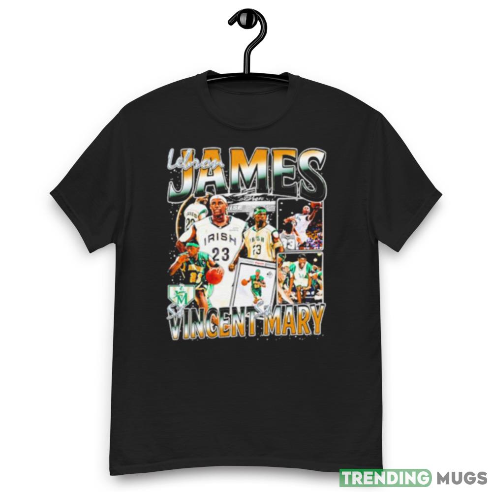 Lebron James Vincent Mary Design Shirt Dark Shirt Lebron James Vincent Mary Design Shirt Dark Shirt