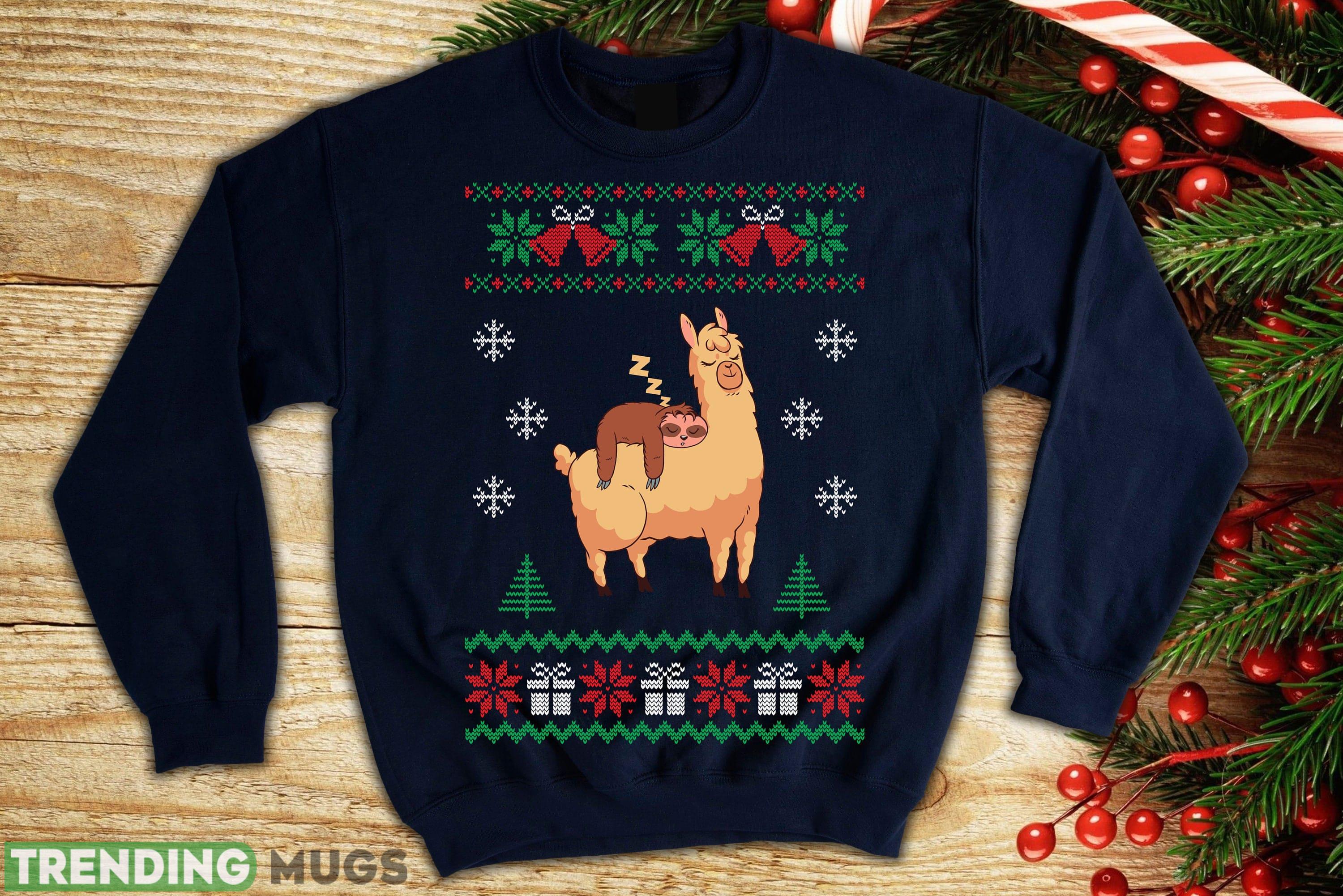 llama sloth funny ugly sweatshirt men women funny holiday xmas sweatshirt - llama sloth christmas sweater, ugly Christmas sweater women funny, Ugly Christmas sweater men funny, holiday xmas sweatshirt_1 llama sloth funny ugly sweatshirt men women funny holiday xmas sweatshirt - llama sloth christmas sweater, ugly Christmas sweater women funny, Ugly Christmas sweater men funny, holiday xmas sweatshirt_1