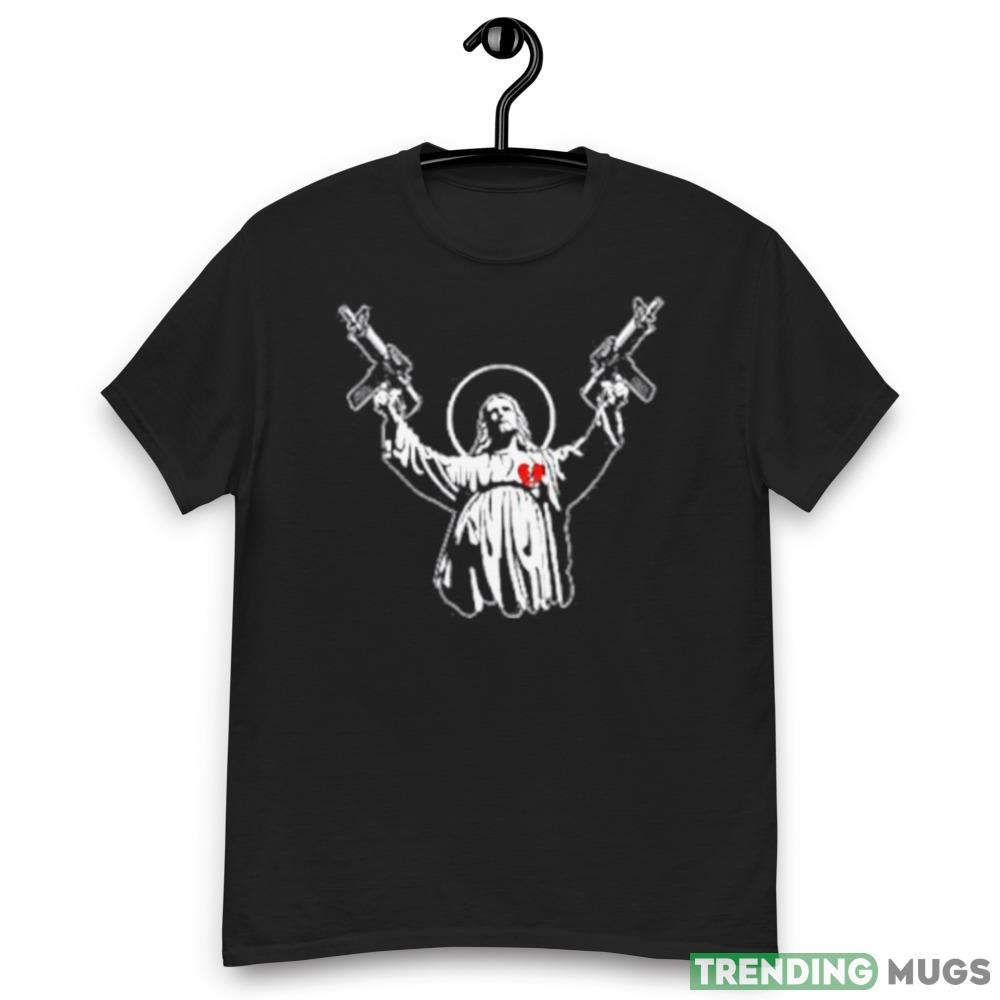 Machine gun christ shirt Dark Shirt Machine gun christ shirt Dark Shirt