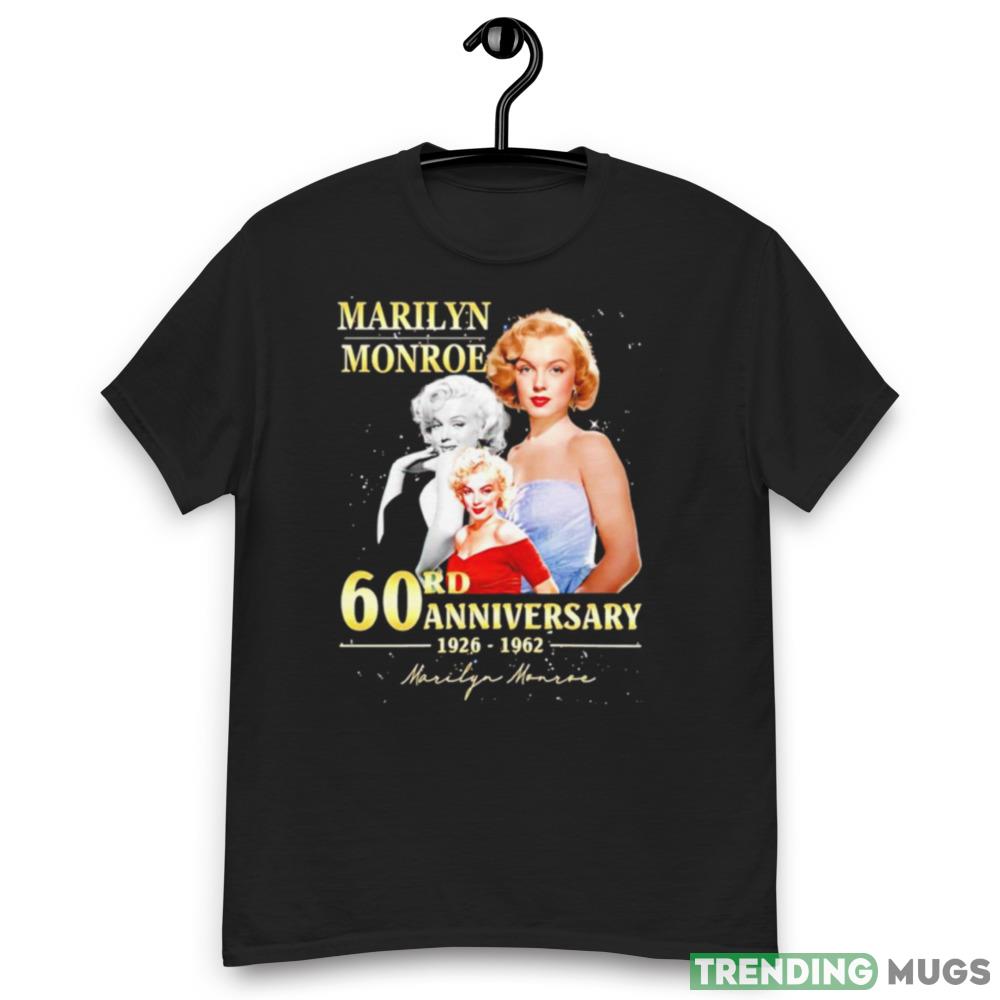 Marilyn Monroe 60rd anniversary 1926 1962 signature shirt Dark Shirt Marilyn Monroe 60rd anniversary 1926 1962 signature shirt Dark Shirt