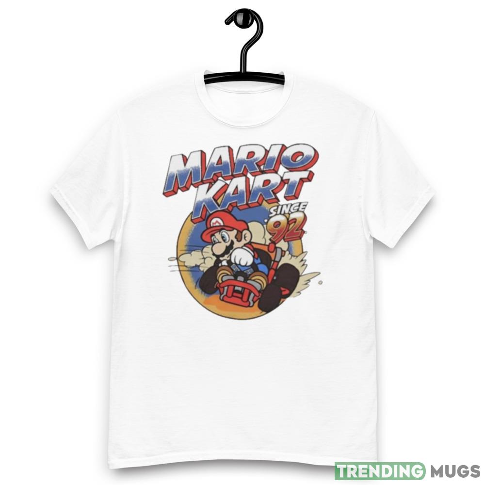 Mario Kart Since 92 Graphics T Shirt Light Shirt Mario Kart Since 92 Graphics T Shirt Light Shirt