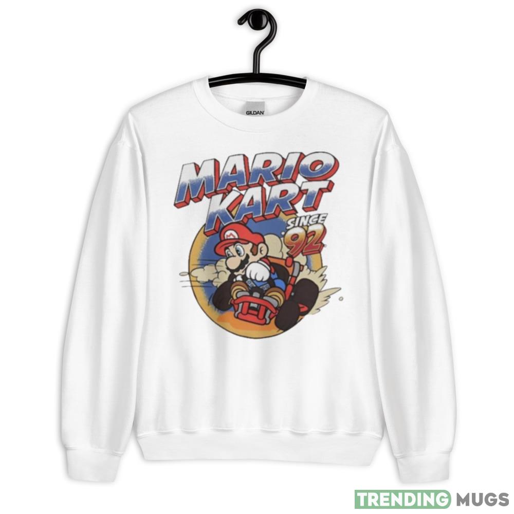 Mario Kart Since 92 Graphics T Shirt - 18000 Unisex Heavy Blend Crewneck Sweatshirt Mario Kart Since 92 Graphics T Shirt - 18000 Unisex Heavy Blend Crewneck Sweatshirt