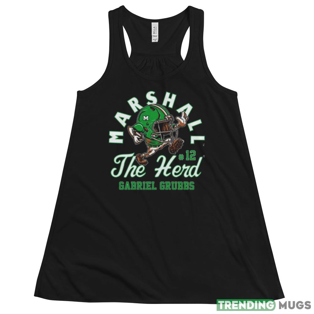 Marshall Thundering Herd Ncaa Football Gabriel Grubbs T shirt Dark Shirt Marshall Thundering Herd Ncaa Football Gabriel Grubbs T shirt Dark Shirt