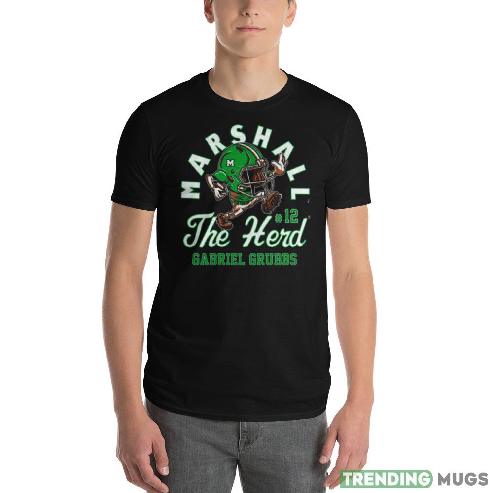 Marshall Thundering Herd Ncaa Football Gabriel Grubbs T shirt Dark Shirt Marshall Thundering Herd Ncaa Football Gabriel Grubbs T shirt Dark Shirt