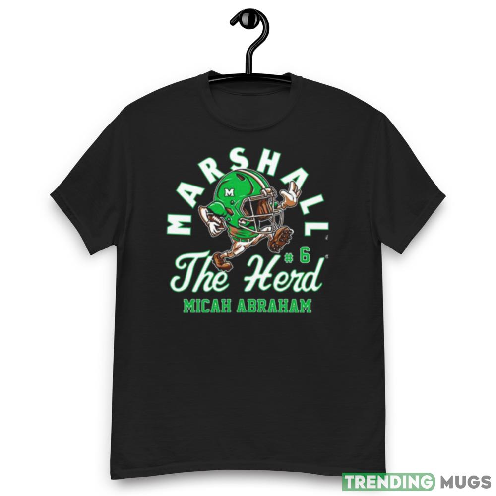 Marshall Thundering Herd Ncaa Football Micah Abraham T shirt Dark Shirt Marshall Thundering Herd Ncaa Football Micah Abraham T shirt Dark Shirt