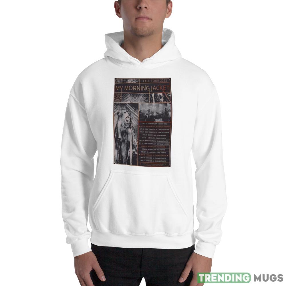 My Morning Jacket Fall Tour 2023 Poster Graphics Shirt Light Shirt My Morning Jacket Fall Tour 2023 Poster Graphics Shirt Light Shirt