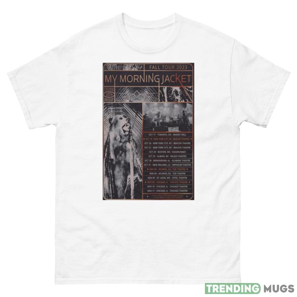 My Morning Jacket Fall Tour 2023 Poster Graphics Shirt Light Shirt My Morning Jacket Fall Tour 2023 Poster Graphics Shirt Light Shirt