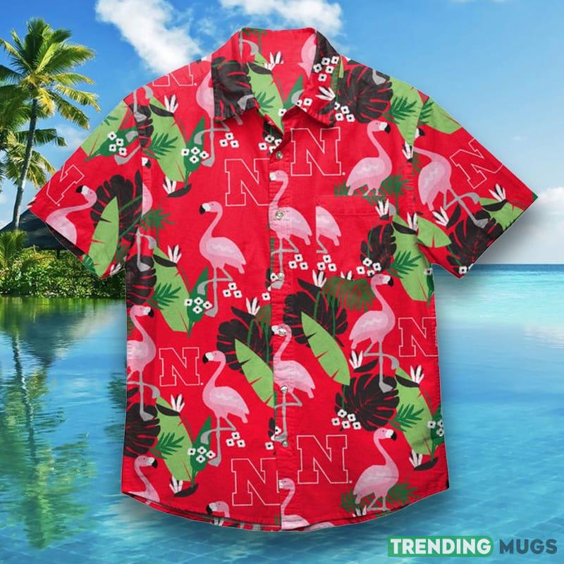 Nebraska Cornhuskers NCAA Mens Floral Hawaiian Shirt - Nebraska Cornhuskers NCAA Mens Floral Button Up Shirt_1 Nebraska Cornhuskers NCAA Mens Floral Hawaiian Shirt - Nebraska Cornhuskers NCAA Mens Floral Button Up Shirt_1