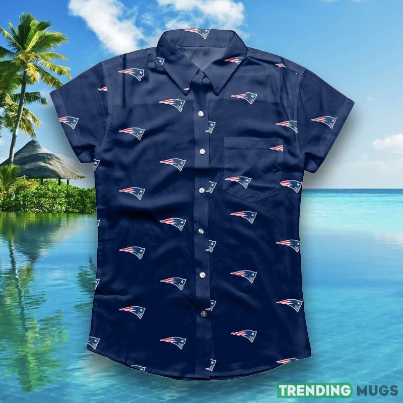 New England Patriots NFL Logo Blast Womens Hawaiian Shirt Hawaiian Shirt New England Patriots NFL Logo Blast Womens Hawaiian Shirt Hawaiian Shirt