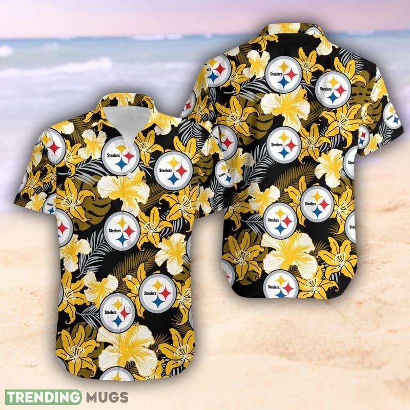 Nfl Hawaiian Shirt Pittsburgh Steelers Flower 3d Men And Women For Fans - Nfl Hawaiian Shirt Pittsburgh Steelers Flower 3d Men And Women For Fans Nfl Hawaiian Shirt Pittsburgh Steelers Flower 3d Men And Women For Fans - Nfl Hawaiian Shirt Pittsburgh Steelers Flower 3d Men And Women For Fans