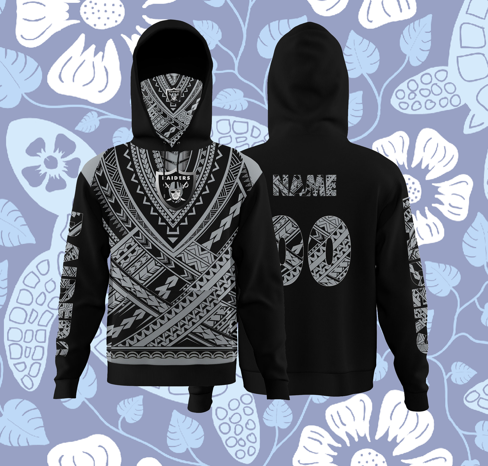 Oakland Raiders Hoodies Raiders Fan Hoodies Polynesian Designed Custom Hoodie Mask Personalized Gifts For HimHer Customized Hoodies - 210523-101931 Oakland Raiders Hoodies Raiders Fan Hoodies Polynesian Designed Custom Hoodie Mask Personalized Gifts For HimHer Customized Hoodies - 210523-101931