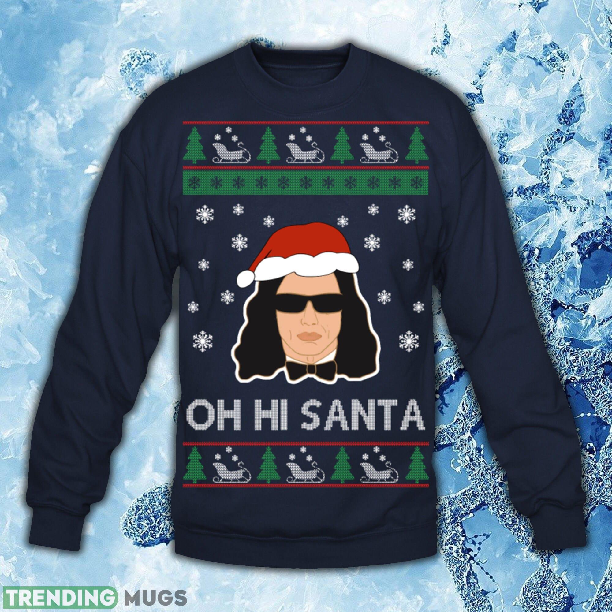 Oh Hi Mark Ugly Christmas Sweatshirt, Oh Hi Santa Christmas Jumper, I Did Not Hit Her Room Christmas Sweatshirt - Oh Hi Mark Ugly Christmas Sweater, Oh Hi Santa Christmas Jumper, I Did Not Hit Her Room Christmas Sweater_2