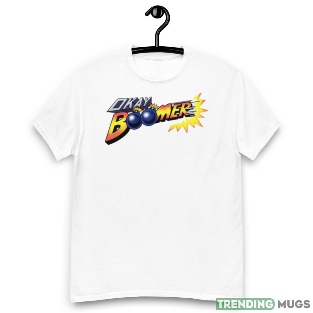 Okay Bomber Man Logo Game shirt Light Shirt Okay Bomber Man Logo Game shirt Light Shirt