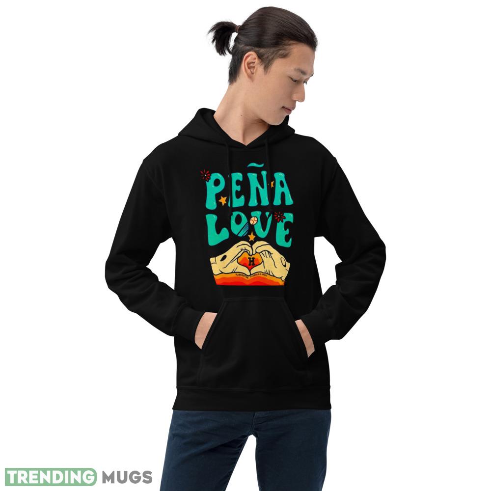 Peña Love Houston Astros Graphics Black Shirt Dark Shirt Peña Love Houston Astros Graphics Black Shirt Dark Shirt