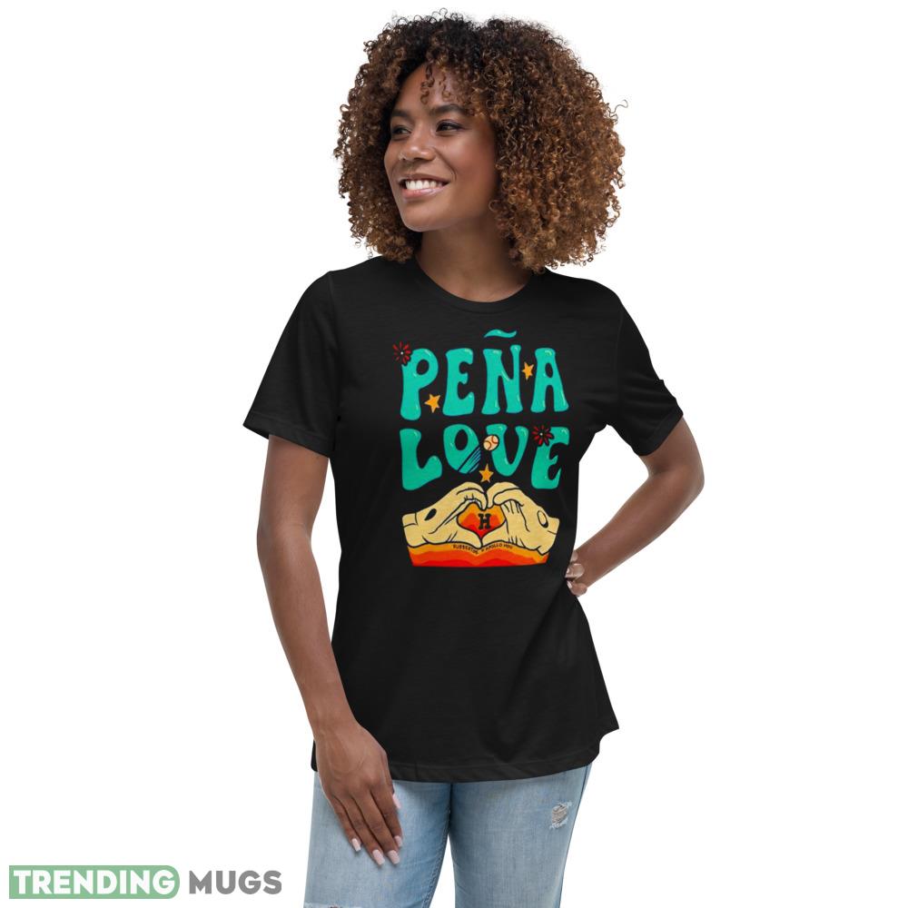 Peña Love Houston Astros Graphics Black Shirt Dark Shirt Peña Love Houston Astros Graphics Black Shirt Dark Shirt