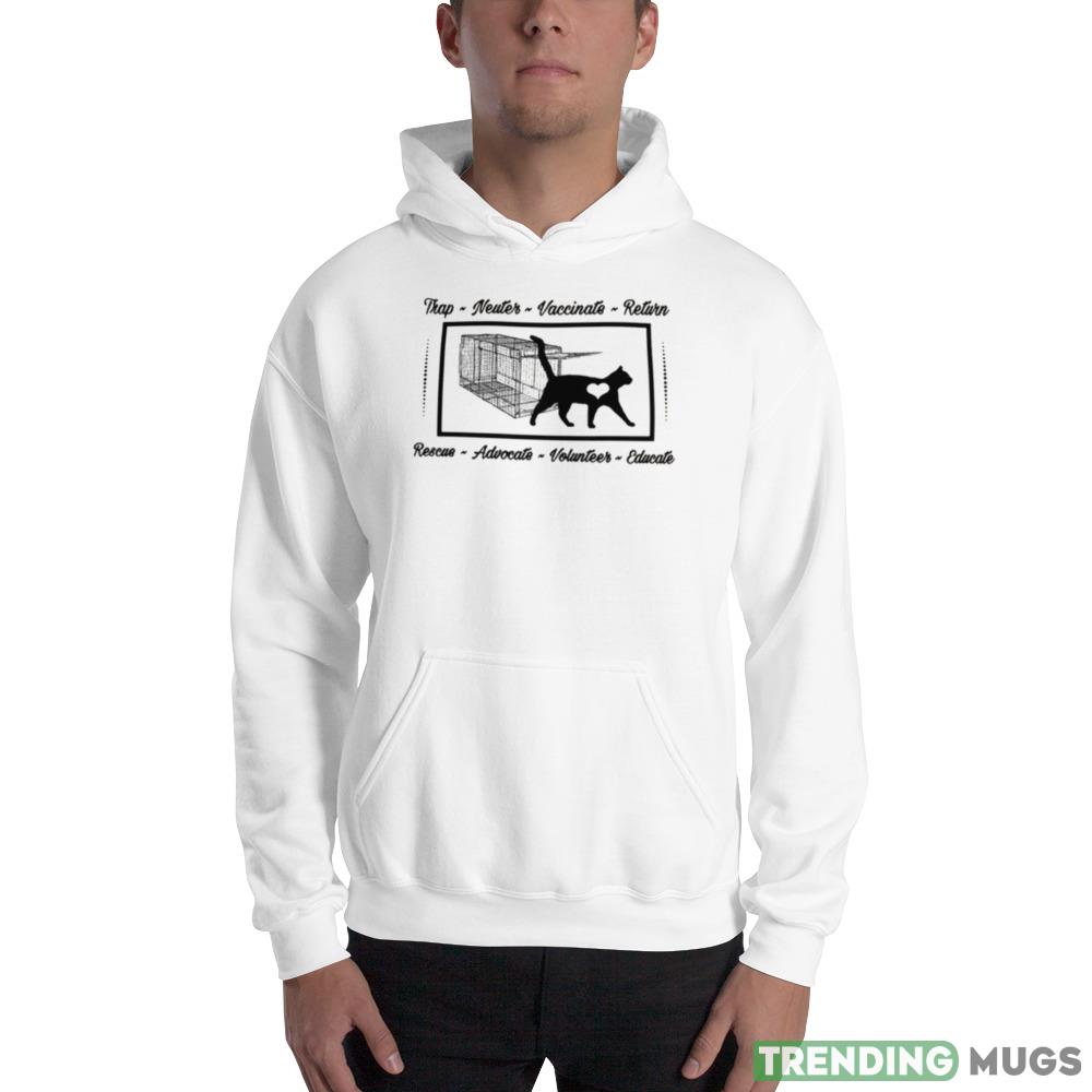 Personalized Cat Rescue Logo Cat Trap Tnr Funny T Shirt Dark Shirt Personalized Cat Rescue Logo Cat Trap Tnr Funny T Shirt Dark Shirt