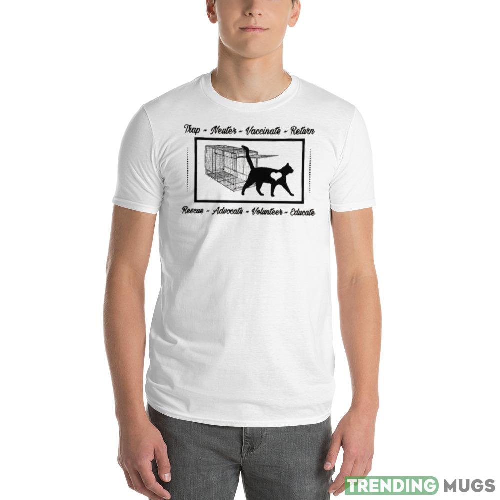 Personalized Cat Rescue Logo Cat Trap Tnr Funny T Shirt Dark Shirt Personalized Cat Rescue Logo Cat Trap Tnr Funny T Shirt Dark Shirt