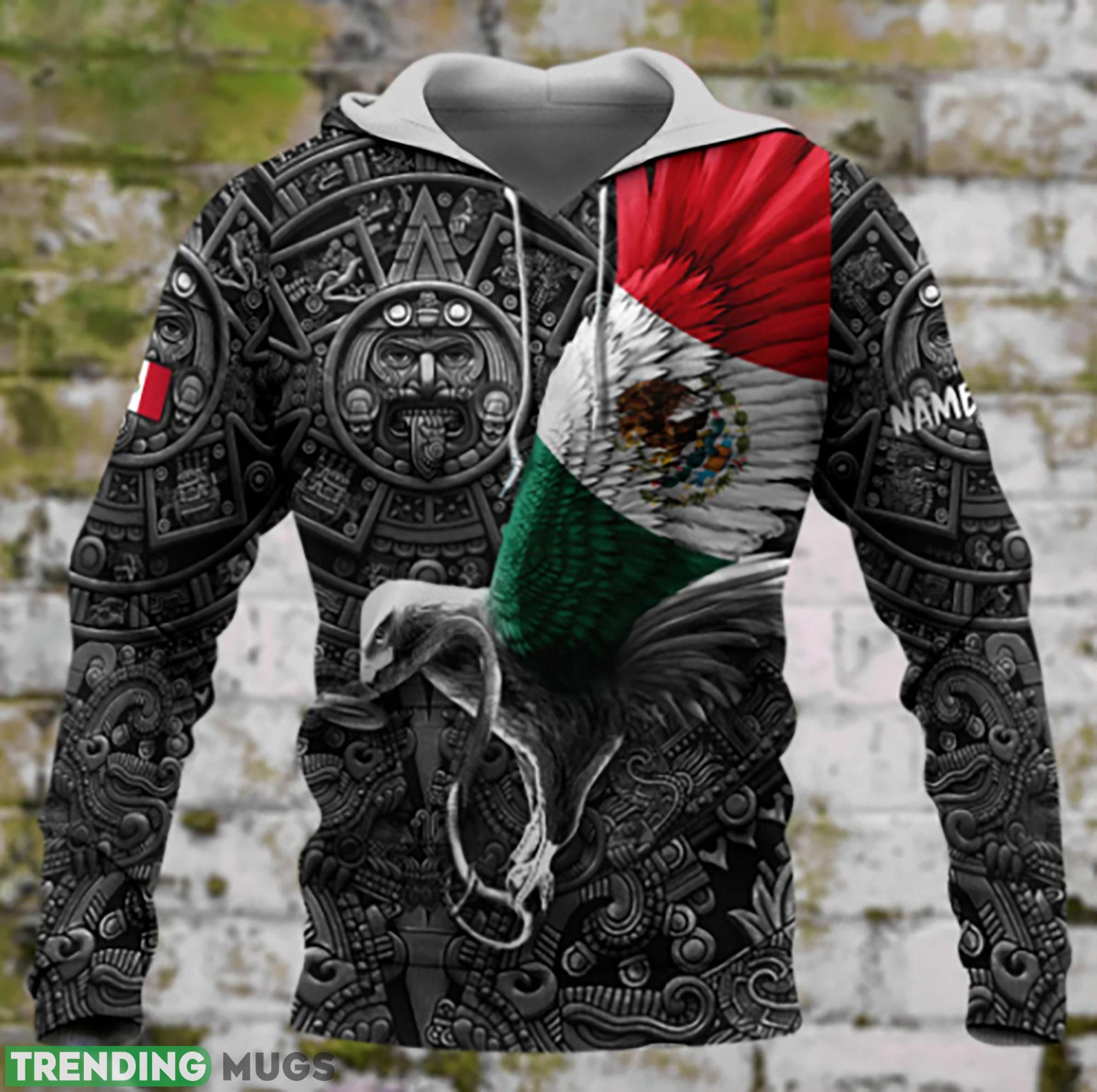 Personalized Name Mexican Eagle Mexico Aztec 3D All Over Print Hoodie For Mens - NEW LIMITED Personalized Name Mexican Eagle Mexico Aztec 3D All Over Print Hoodie Size S-5XL_1 Personalized Name Mexican Eagle Mexico Aztec 3D All Over Print Hoodie For Mens - NEW LIMITED Personalized Name Mexican Eagle Mexico Aztec 3D All Over Print Hoodie Size S-5XL_1