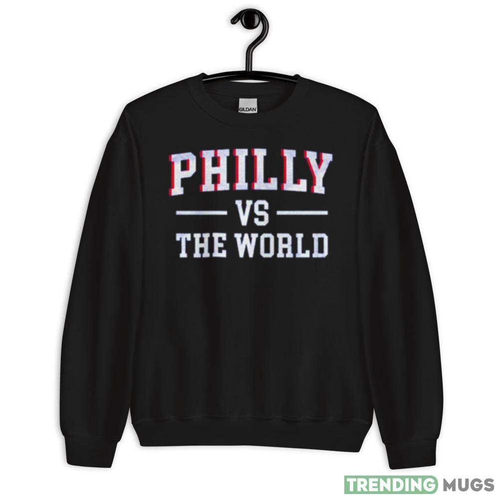 Philadelphia 76ers Philly vs the world basketball shirt - 18000 Unisex Heavy Blend Crewneck Sweatshirt