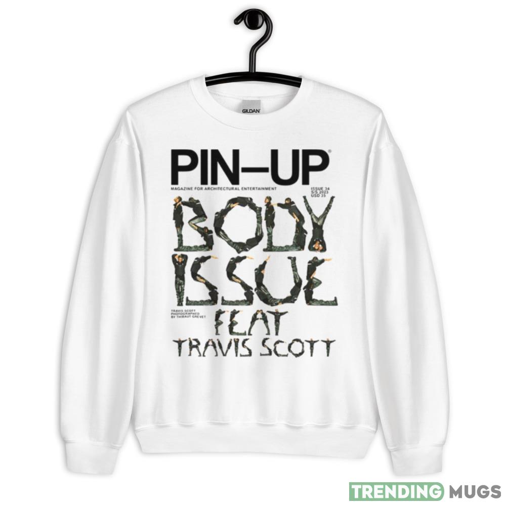 Pin Up Magazine Travis Scott Body Issue Feat Travis Scott The Design Alphabet Utopia T Shirt - 18000 Unisex Heavy Blend Crewneck Sweatshirt Pin Up Magazine Travis Scott Body Issue Feat Travis Scott The Design Alphabet Utopia T Shirt - 18000 Unisex Heavy Blend Crewneck Sweatshirt